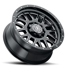 Load image into Gallery viewer, ICON Alpha 20x9 / 6x5.5 / 16mm / 5.625in BS Gloss Black Wheel w/ Milled Windows
