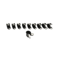 Vibrant Stainless Steel Cushion P-Clamp for 0.3125in OD Hose (10 Pack) | 17188