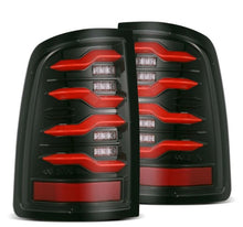 Load image into Gallery viewer, AlphaRex 09-18 Dodge RAM LUXX-Series LED Taillights Black Red w/Actv Light &amp; SS AlphaRex
