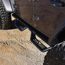 Load image into Gallery viewer, Westin 18-22 Jeep Wrangler JL Unlimited Outlaw Nerf Step Bars Westin
