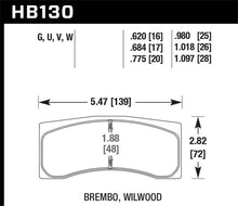 Load image into Gallery viewer, Hawk DTC-50 Alcon 20mm Race Brake Pads Brake Pads - Racing Hawk Performance   
