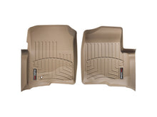 Load image into Gallery viewer, WeatherTech 04-08 Ford F150 Regular Cab Front FloorLiner - Tan | 450051
