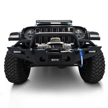 Load image into Gallery viewer, Westin 20-25 Jeep Gladiator / 18-25 Wrangler JL XTS Front Bumper - Tex. Blk
