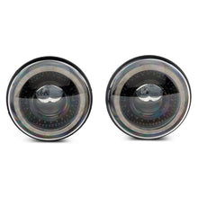Load image into Gallery viewer, Raxiom 07-18 Jeep Wrangler JK Axial Series 7-In Dragon Eye LED Headlights- Blk Housing (Clear Lens)
