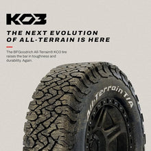 Load image into Gallery viewer, BFGoodrich Automotive/UTV Tires - On Road BFGoodrich All Terrain T/A KO3 35x12.50R18/F 128R
