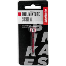 Load image into Gallery viewer, BikeMaster Hardware - Singles BikeMaster Fuel Mixture Screw - Red
