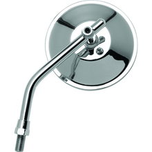 Load image into Gallery viewer, BikeMaster Side Mirrors BikeMaster 4in Adjustable Round Mirror 10mm - Each - Chrome
