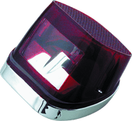 Bikers Choice BKC490651 Bikers Choice 73-98 Big Twin And Sportster Replacement Taillight Red Replaces H-D 68008-73B