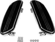 Bikers Choice 86-Up FLH FLT Chrome Extended Floorboard Kit | 491328