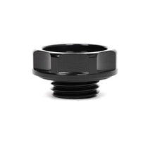 Load image into Gallery viewer, BLOX Racing billet Honda oil cap in black anodized finish for Honda engines
