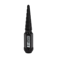 BLOX Racing Spike Forged Lug Nuts - Flat Black 12 x 1.25mm - Single | BXAC-00154-SP