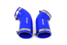 Load image into Gallery viewer, BMS Dual Silicone Intake Pipe Upgrade for 2022+ Toyota Tundra &amp; 2023+ Toyota Sequoia 3.4L Intakes Burger Motorsports, Inc. Gloss Blue
