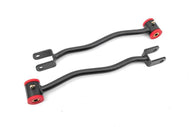BMR Suspension BMRLTA629H BMR 08-14 Cadillac CTS-V 2nd Gen Lower Trailing Arms Non-Adjustable Poly Bushings - Black Hammertone