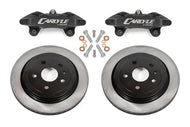 BMR Suspension BMRDBK550 BMR 97-04 Chevrolet Corvette C5 / 05-13 C6 Brake Kit For 15in Conversion Solid Rotors Black Calipers