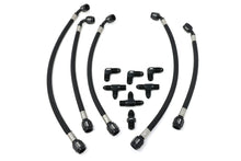 Load image into Gallery viewer, Burger Motorsports Inc steel braided hard line upgrade kit with multiple hoses and fittings
