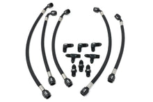 Load image into Gallery viewer, Burger Motorsports Inc steel braided hard line upgrade kit with multiple hoses and fittings
