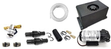Load image into Gallery viewer, BMW F9x M5 M8 water methanol injection kit by Burger Motorsports including pump, fittings, tubing, and reservoir
