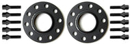 Burger Motorsports BMW X5 X6 wheel spacers with black finish and included lug bolts for improved fitment