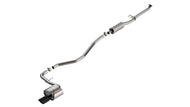 Borla BOR140941BC Borla 22-24 Honda Civic Sport 2.25in S-Type Cat Back 4in Tip - Black Chrome