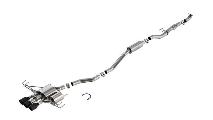 Borla BDLS_140986CB Borla Cat-Back Exhaust System - ATAK 140986CB