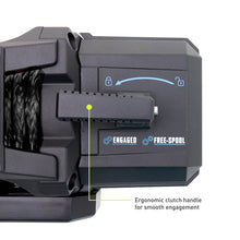 Load image into Gallery viewer, Borne Off-Road BRNBNWN-10-SBK Borne Off-Road 10K Winch - Black Synthetic Rope

