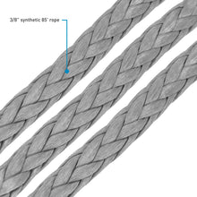 Load image into Gallery viewer, Borne Off-Road BRNBNWN-10-SGR Borne Off-Road 10K Winch - Grey Synthetic Rope
