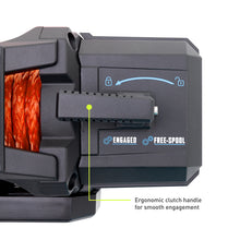 Load image into Gallery viewer, Borne Off-Road Winches Borne Off-Road 12K Winch - Orange Synthetic Rope
