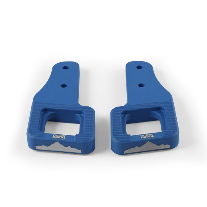 Borne Off-Road BRNBNTH-F150-17BL Borne Off-Road 2017+ Ford Raptor / 2009+ Ford F150 Borne Off-Road Billet Tow Hooks - Blue