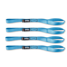 Load image into Gallery viewer, Borne Off-Road Cargo Tie-Downs Borne Off-Road Medium-Duty Ratchet Tie-Down Kit (4-Pack) Blue
