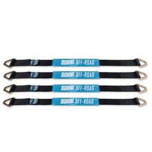 Load image into Gallery viewer, Borne Off-Road Cargo Tie-Downs Borne Off-Road Vehicle Ratchet Tie-Down Kit (4 pack) Black
