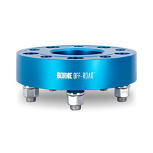 Load image into Gallery viewer, Borne Off-Road Wheel Spacers &amp; Adapters Borne Off-Road Wheel Spacers - 5x127 - 71.6 - 45mm - M14 - Blue
