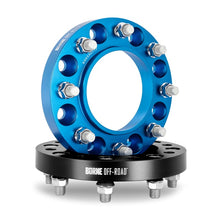 Load image into Gallery viewer, Borne Off-Road Wheel Spacers &amp; Adapters Borne Off-Road Wheel Spacers 8X165.1 121.3 32 M14 Blu
