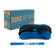 Load image into Gallery viewer, Borne Off-Road Winch Accessories Borne Off-Road Synthetic Rope - 3/8in x 85ft - Blue
