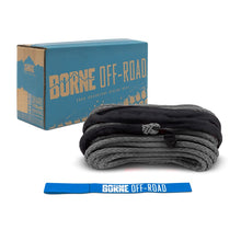 Load image into Gallery viewer, Borne Off-Road Winch Accessories Borne Off-Road Synthetic Rope - 3/8in x 85ft - Grey
