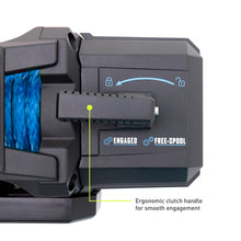 Load image into Gallery viewer, Borne Off-Road Winches Borne Off-Road 10K Winch - Blue Synthetic Rope
