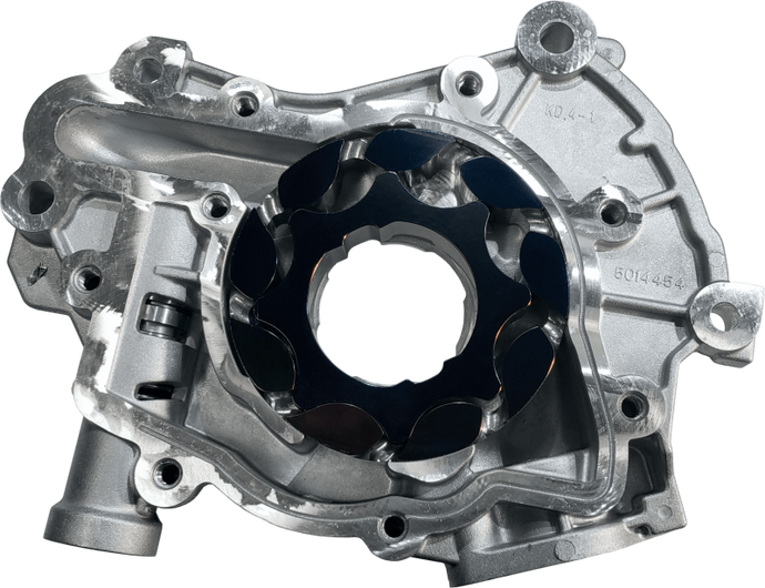 Boundary BOUCM-S2-R3 Boundary 2024+ Ford Coyote V8 Billet Gear Vane Ported Treated Oil Pump Assembly w/Billet Back Plate