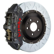 Brembo Brake Kits - Performance Slot Brembo 09-11 GTR/12+ GTR Front GTS BBK 6 Piston Cast 405x34 2pc Rotor Slotted Type3-Black HA