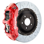 Brembo Brake Kits - Performance Slot Brembo 19+ X5 (G05)/20+ X6 Front GT BBK 6 Piston Cast 405x34 2pc Rotor Slotted Type-3-Red