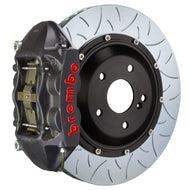 Brembo Brake Kits - Performance Slot Brembo 84-87 Testarossa Rear GTS BBK 4 Piston Cast 380x28 2pc Rotor Slotted Type-3-Black HA