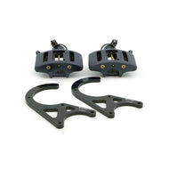 Brembo Brake Kits - Performance Slot Brembo 90-05 NSX Rear GT BBK 1 Piston Cast 2pc 345mm Hand-Brake-Black