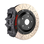 Brembo Brake Kits - Performance Slot Brembo 97-04 Corvette C5 Front Race BBK 6 Piston Forged 2pc355x35x53a 2pc Rotor T3-Black HA
