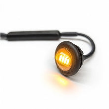 Load image into Gallery viewer, BrightSource Parking / Side Marker Light BrightSource AMBER PENNY LIGHT W/STROBE (1) S8SM2AA
