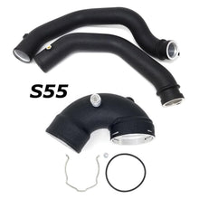 Load image into Gallery viewer, Burger Motorsports, Inc. Charge Pipes BMS M3/M4 S55 Aluminum Replacement Upgraded Charge Pipes
