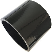 Load image into Gallery viewer, Burger Motorsports Inc Intakes 4" ID Straight Silicone Hose Coupler Reinforced High Temp 4-Ply with Clamps
