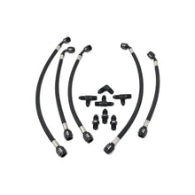 Load image into Gallery viewer, Burger Motorsports Inc Turbo Inlets &amp; Turbo Accessories Steel Braided Hard Line Upgrade Kit for KLM Big Turbos
