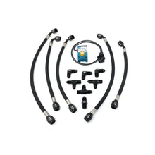 Load image into Gallery viewer, Burger Motorsports Inc Turbo Inlets &amp; Turbo Accessories Steel Braided Hard Line Upgrade Kit for KLM Big Turbos
