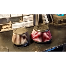 Load image into Gallery viewer, Burger Motorsports Turbo Inlets &amp; Turbo Accessories BMS Silicone Single Turbo Filter for 4" Turbo Inlet
