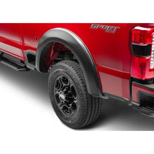 Load image into Gallery viewer, Bushwacker Fender Flares Bushwacker 23-24 Ford F-250/350 SuperDuty Extend-A-Fender Style Flares 2pc Rear - Black
