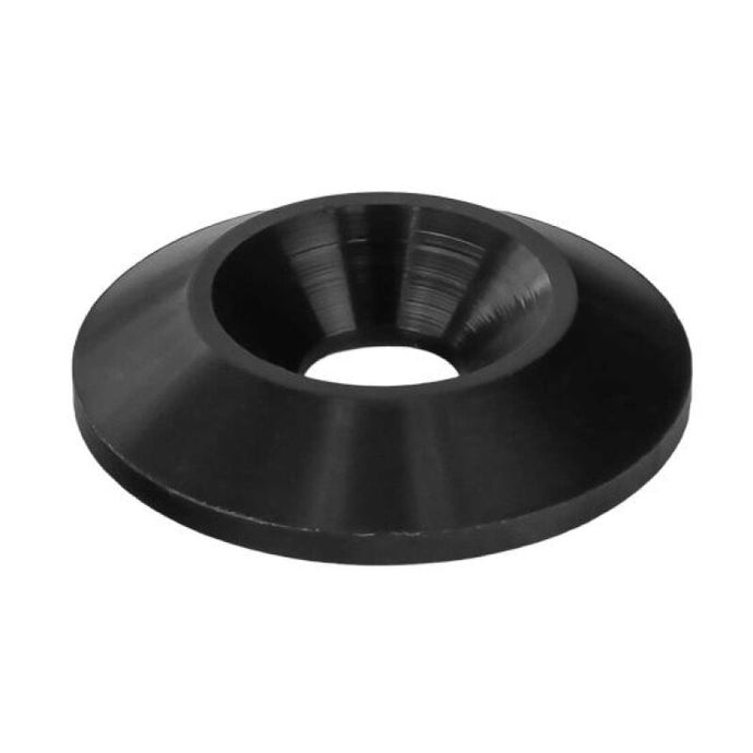 Moroso 1in Taper Washer - Black Anodized (10 Pack w/o Hardware) Moroso