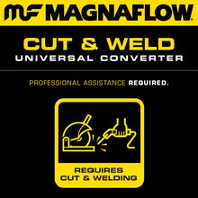 Load image into Gallery viewer, MagnaFlow Conv Univ 2.50inch CA Spun Cen/Ang
